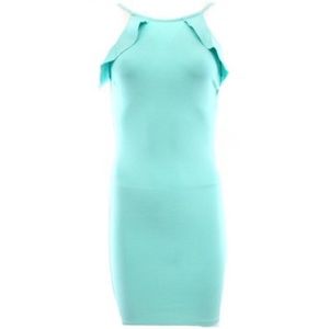 BAR III Sky Blue Mint Bodycon Dress L
